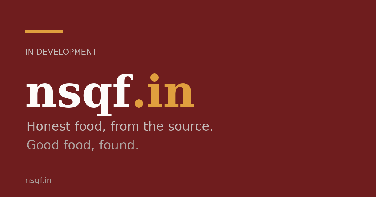 Link preview image for nsqf.in